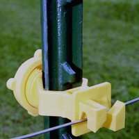 Zareba ITSOY-Z Screw-On Insulator, Polyethylene, Yellow