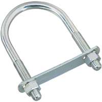 National Hardware N347-807 U-Bolt, 1/2-13 Thread, Steel, Zinc