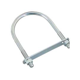 National Hardware N347-831 U-Bolt, 1/2-13 Thread, Steel, Zinc
