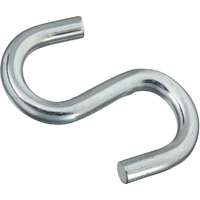 National Hardware N347-856 S-Hook, 240 lb Working Load Limit, Steel, Zinc