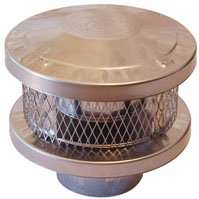 AmeriVent 8HS-RCS Vent Cap, Stainless Steel