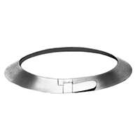 AmeriVent 8RSC Adjustable Round Storm Collar, Steel, For Type B Gas Vent Pipe