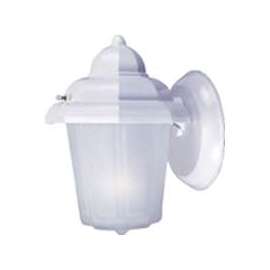 Boston Harbor Dimmable Outdoor Lantern, (1) 60/13 W Medium A19/Cfl Lamp, White
