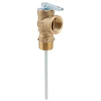 Watts 100XL-150 Relief Valve, 3/4 in MNPT x FNPT, 150 psi Operating, Brass