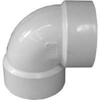 GENOVA 700 Series 70730 Drain Pipe Elbow, 3 in Hub, 90 deg