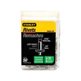 STANLEY PAA52-5B Reusable Pop Rivet, Aluminum