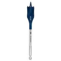 Bosch Daredevil DSB1009 Spade Drill Bit, 3 in L Flute, Hex Shank, 1/4 in Dia Shank