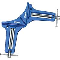 IRWIN QUICK-GRIP 226200 Corner Clamp, 3 in Max Opening, 1-1/4 in D Throat, Metal