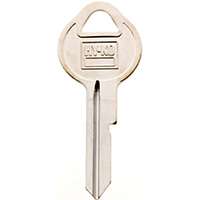 HY-KO 11010B11 Key Blank, Brass, Nickel