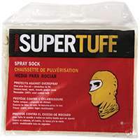 Trimaco SUPERTUFF 09301-B Spray Paint Sock with Hood, Elastic Closure, Cotton Canvas, Natural