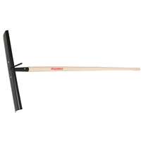 RAZOR-BACK 83154 Concrete Rake with Rebar Hook, Hardwood Handle