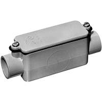 Carlon E987D-CTN Rigid Conduit Body, Gray