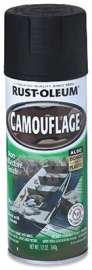 12OZ Camo BLK Spr Paint
