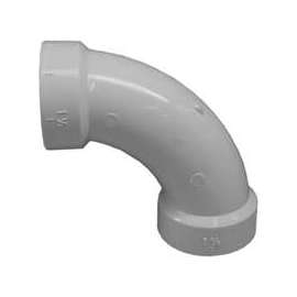 GENOVA 700 Series 73815 Drain Pipe Elbow, 1-1/2 in Hub, 90 deg