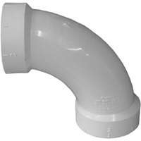 GENOVA 700 Series 73820 Drain Pipe Elbow, 2 in Hub, 90 deg