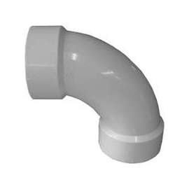 GENOVA 700 Series 73830 Drain Pipe Elbow, 3 in Hub, 90 deg