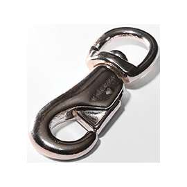 BARON 3142M Security Snap, 300 lb Weight Capacity, Malleable Iron, Nickel