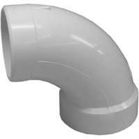GENOVA 700 Series 72926 Street Pipe Elbow, 2 in Hub Spigot, 90 deg