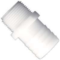 Anderson Metals 53701-1612 Hose Adapter, 3/4 in Barb, 1 in MIP, Nylon