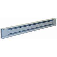 TPI 2900S Series H2912-060S Baseboard Heater, 4250/3189 Btu/hr, 208/240 V, 5.2/4.5 A, Ivory