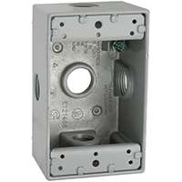 HUBBELL 5323-0 Box, Aluminum