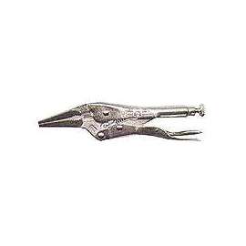 IRWIN VISE-GRIP Original 1502L3 Long Nose Locking Plier with Wire Cutter, 2-3/4 in Jaw Opening, Nickel Jaw
