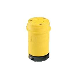 Eaton Wiring Devices L630C Polarized, Safety Grip, Twistlock Electrical Connector, 250 V, 30 A, Thermoplastic