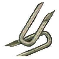 Rangemaster 7430 Fence Staple, 1-1/4 in L