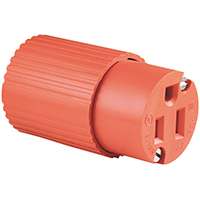 Eaton Wiring Devices 6887-BOX Polarized, Standard Electrical Connector, 125 V, 15 A, Thermoplastic