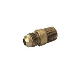 BrassCraft PSSL-14 Adapter, 3/8 in Flare x MIP, 0.5 psi, Brass