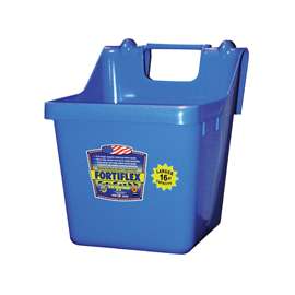 FORTEX-FORTIFLEX 1301600 Heavy-Duty Bucket Feeder, Fortalloy Rubber/Polymer, Blue