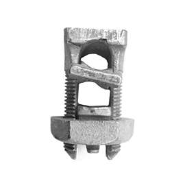 Erico ESBP6 Split Bolt Connector, #10 to #6 AWG, Silicone Bronze, Tin-Coated