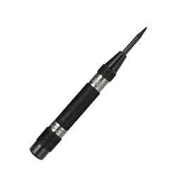 GENERAL 79 Center Punch, 1/2 in Tip, 4-7/8 in L, Steel, Black Oxide