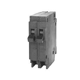 Siemens Q1515 Duplex, Miniature Circuit Breaker, 120/240 V, Fixed Trip, Plug-In Mounting
