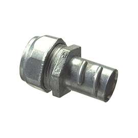 Halex 20492 EMT-to-Flex Combination Coupling, 3/4 in, Zinc