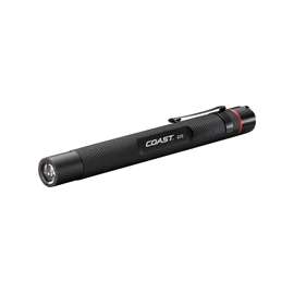 Coast TT7817CP Flashlight, 1.5 V, LED Lamp, Alkaline Battery, Silver