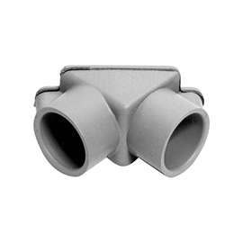Carlon E990DER-CAR Access Pull Elbow, Gray
