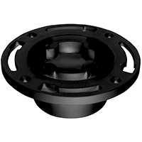 Oatey 43556 Closet Flange, 3, 4 in, ABS, Black