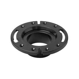 Oatey 43584 Closet Flange, 3 in, ABS, Black