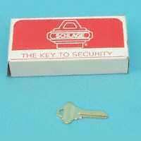 Schlage 35-100-C Standard Key Blank, Nickel Plated, Silver
