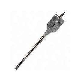 IRWIN 87912 Spade Drill Bit, Flat Flute, Hex Shank, 1/4 in Dia Shank