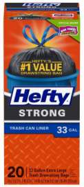 20CT 33 GAL Trash Bag