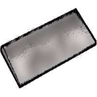 NORTON 87715 Sharpening Stone, Coarse, Aluminum Oxide