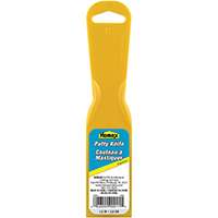 Homax 00015 Putty Knife, 1-1/2 in W Polystyrene Blade, Yellow Handle