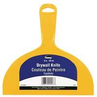 Homax 40-00008 Taping Knife, Polystyrene Plastic Blade, Yellow Handle
