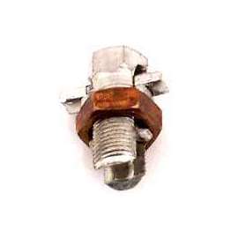 Erico ESBP1/0 Split Bolt Connector, #6 to 1/0, Silicone Bronze, Tin-Coated