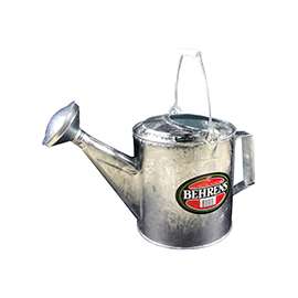 Behrens 206 Watering Can, 1.5 gal Can, Galvanized Steel