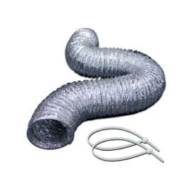 LAMBRO 418 Flexible Air Connector Kit, 4 in, Aluminum