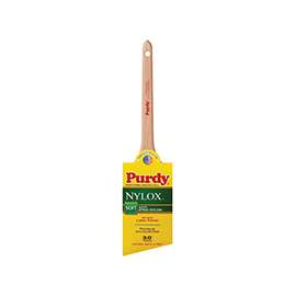 Purdy Nylox Dale 080230 Trim Brush, 8.438 in L Handle, Rat Tail Handle, Stainless Steel Ferrule