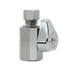 BrassCraft G2R12X CD Stop Valve, 1/2 x 3/8 in Compression x FIP, Brass, Chrome